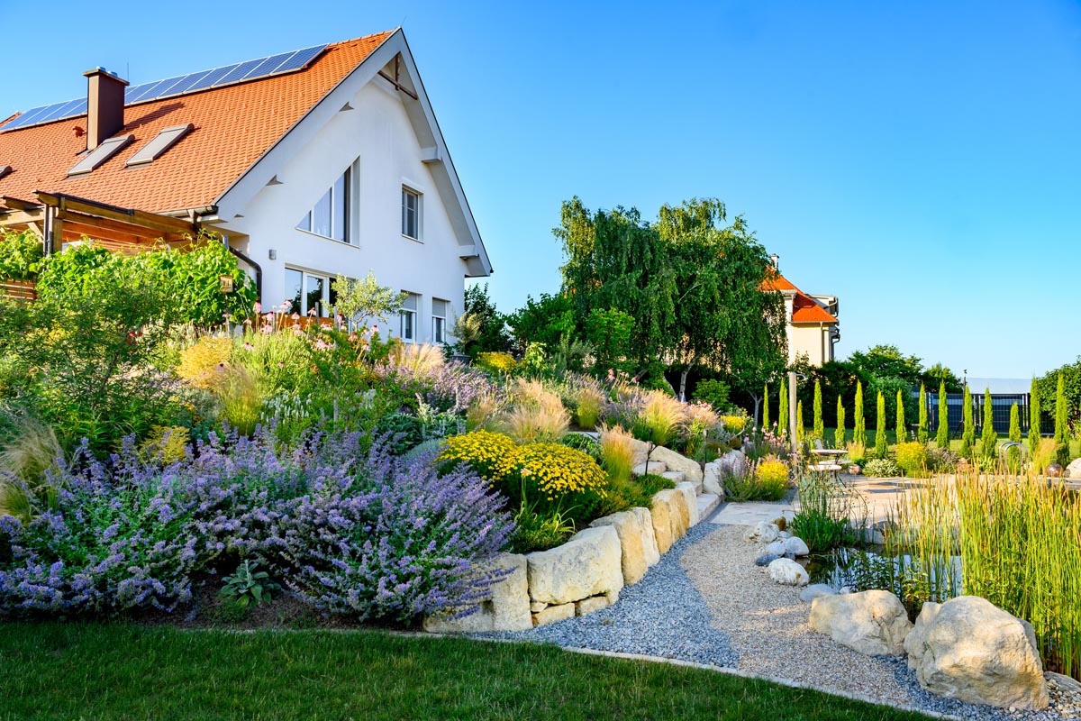 Gartengestaltung Burgenland, Naturpool Kombiteich