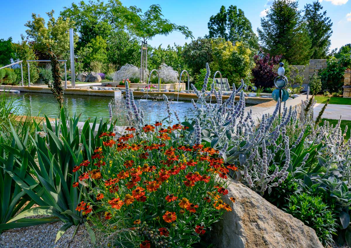 Gartenplanung, Gartengestaltung und Gartenpflege-Burgenland: Naturpooltraum