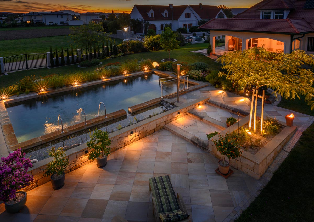 Gartenplanung, Gartengestaltung und Gartenpflege-Burgenland: Naturpooltraum