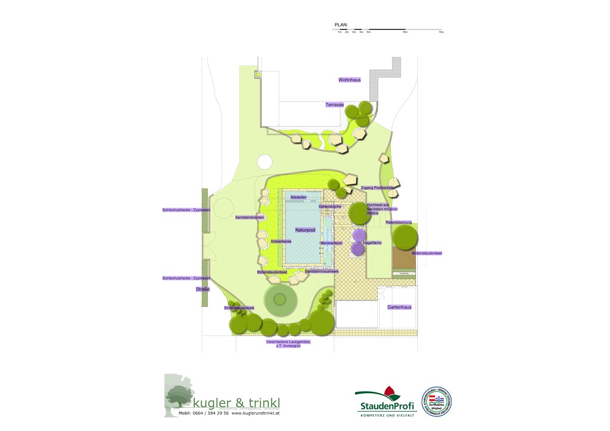 Die Planung eines Naturpooltraums