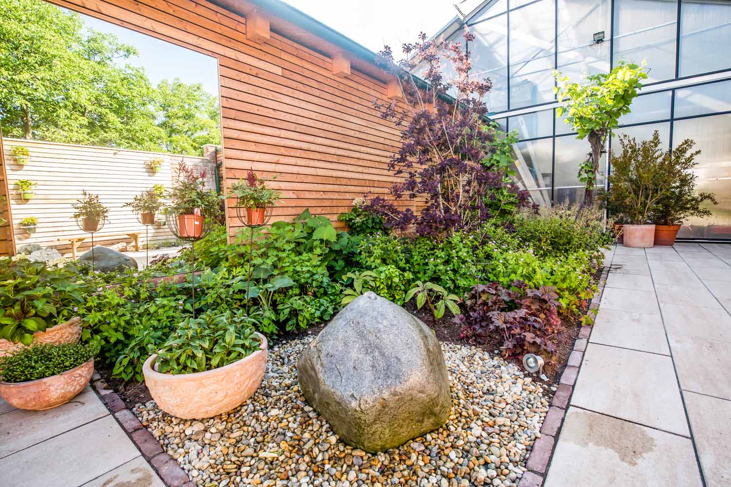 Gartengestaltung mit Stein: Burgenland, Niederösterreich und Wien