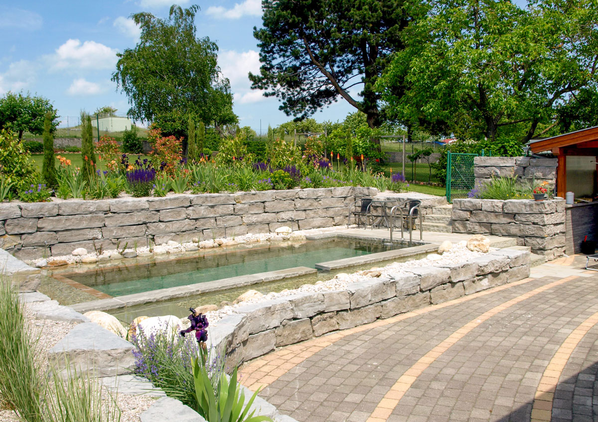 Naturpool: Planung und Ausführung (Burgenland)