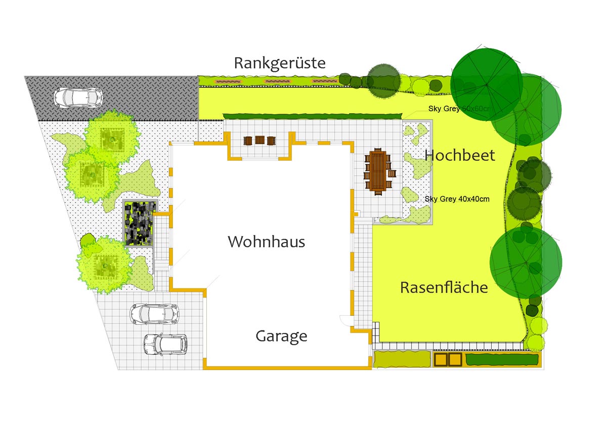 Gartengestaltung: Vorgarten