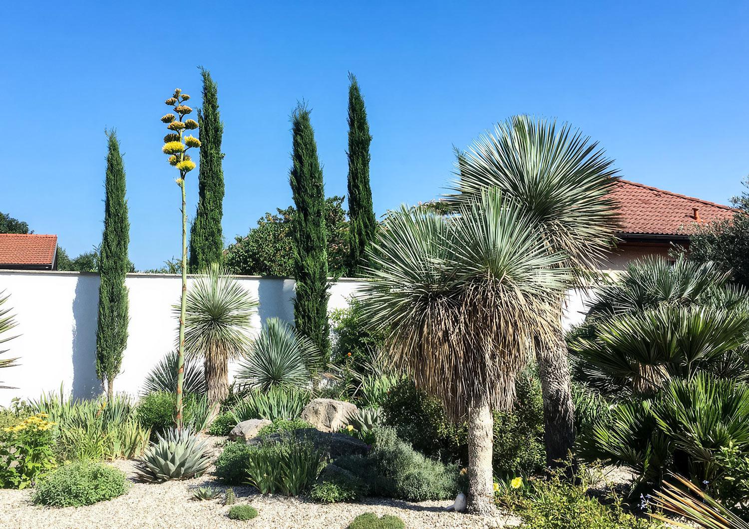 Mediterrane Gartengestaltung im Burgenland