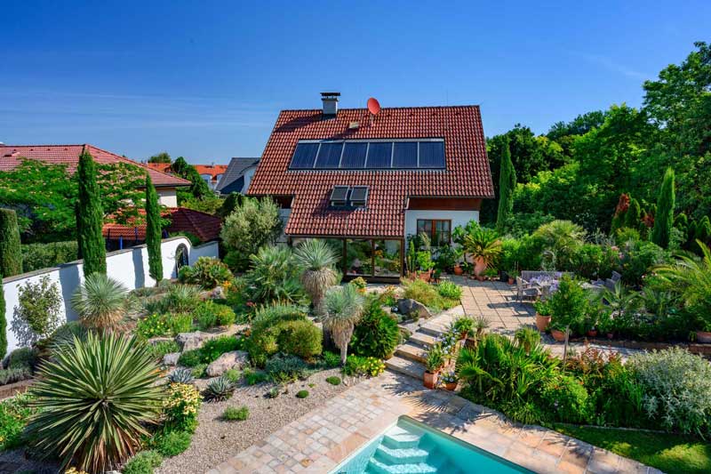 Mediterrane Gartengestaltung im Burgenland