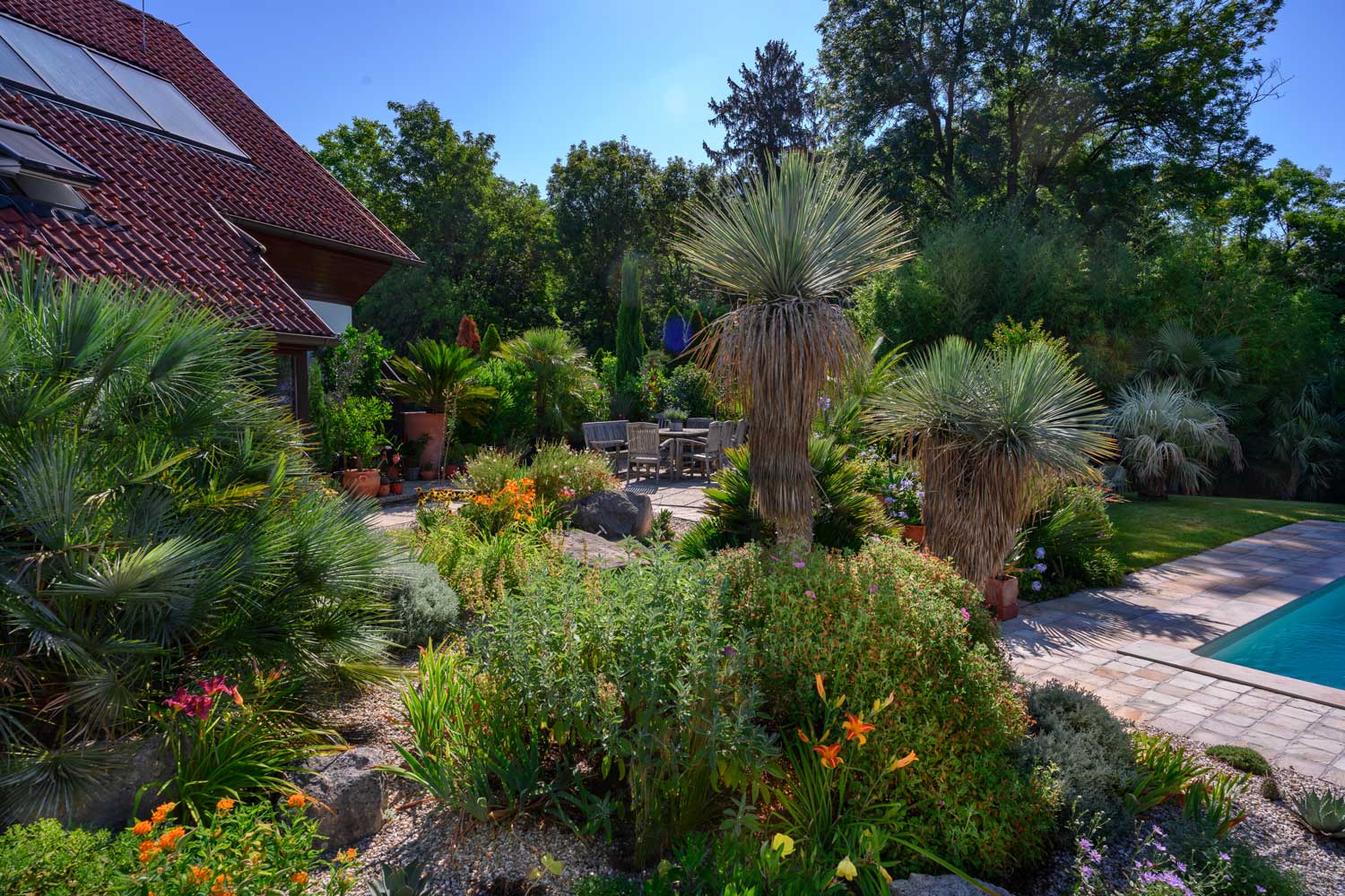 Mediterrane Gartengestaltung im Burgenland