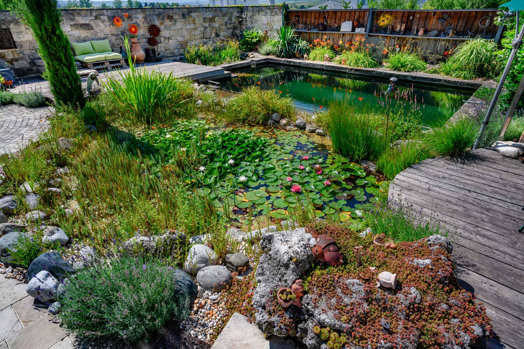 Naturpool Planung Burgenland
