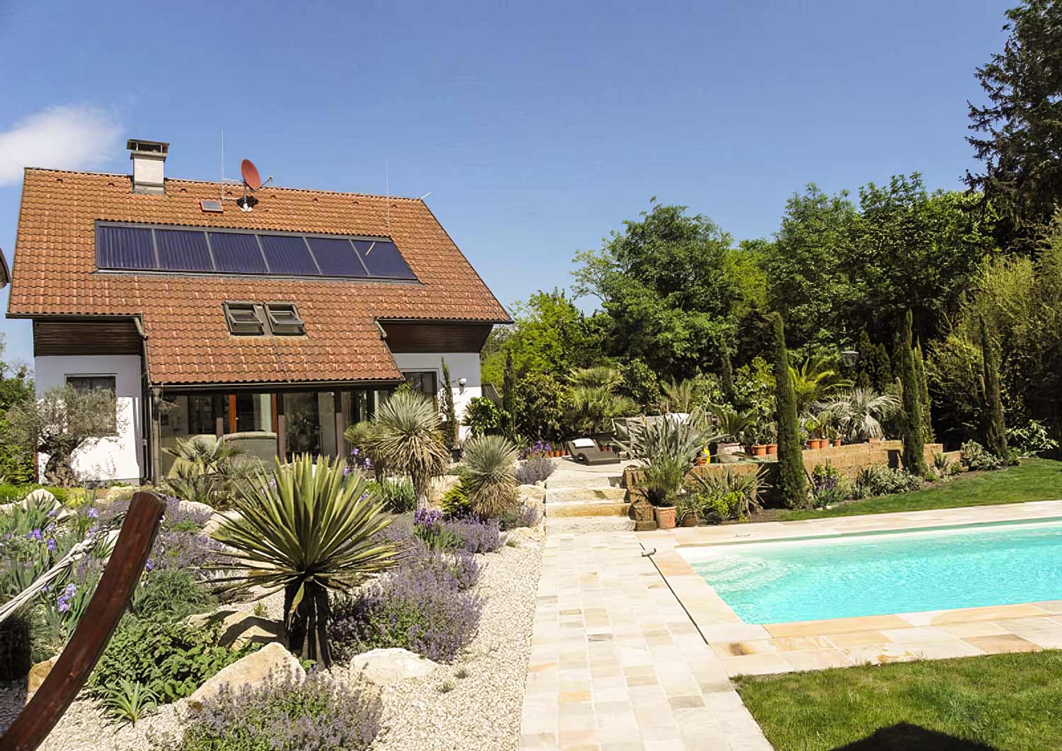 Mediterrane Gartengestaltung im Burgenland