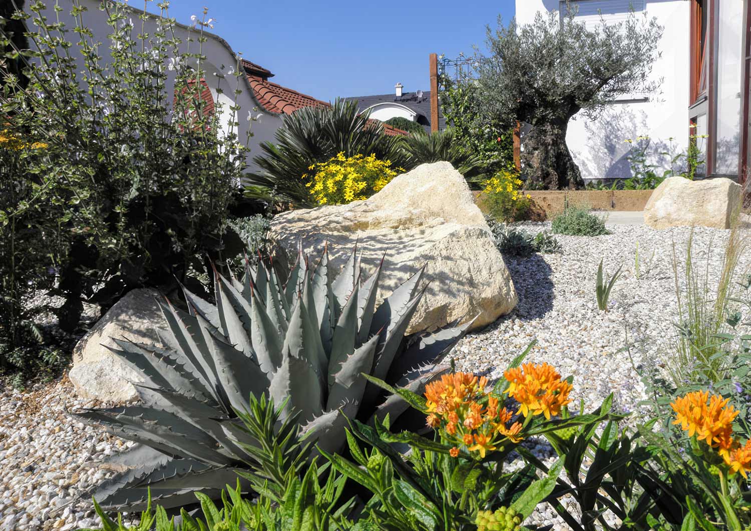 Mediterrane Gartengestaltung im Burgenland