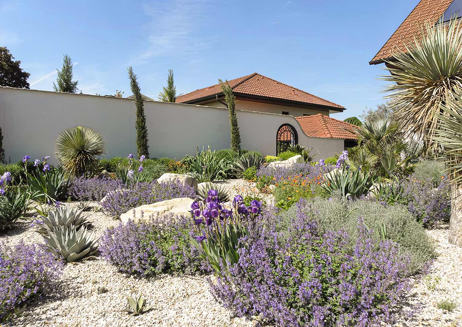 Mediterrane Gartengestaltung im Burgenland