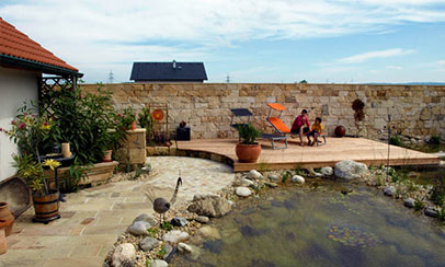 Naturpool Planung Burgenland