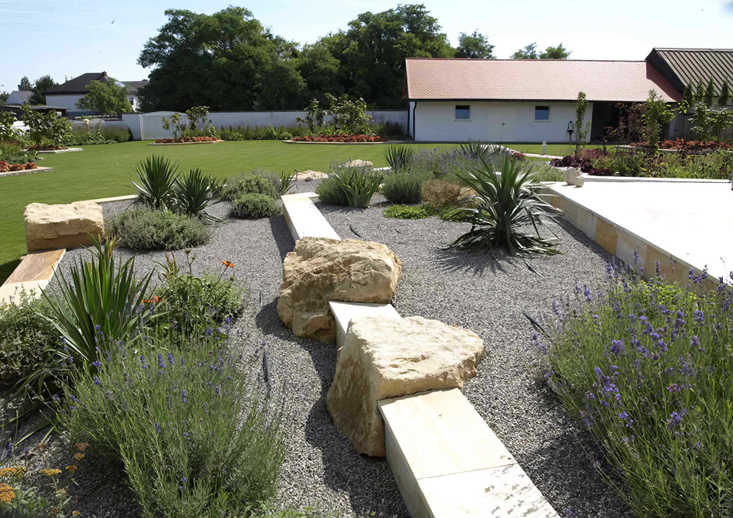 Gartenplanung, -gestaltung: Polygongarten