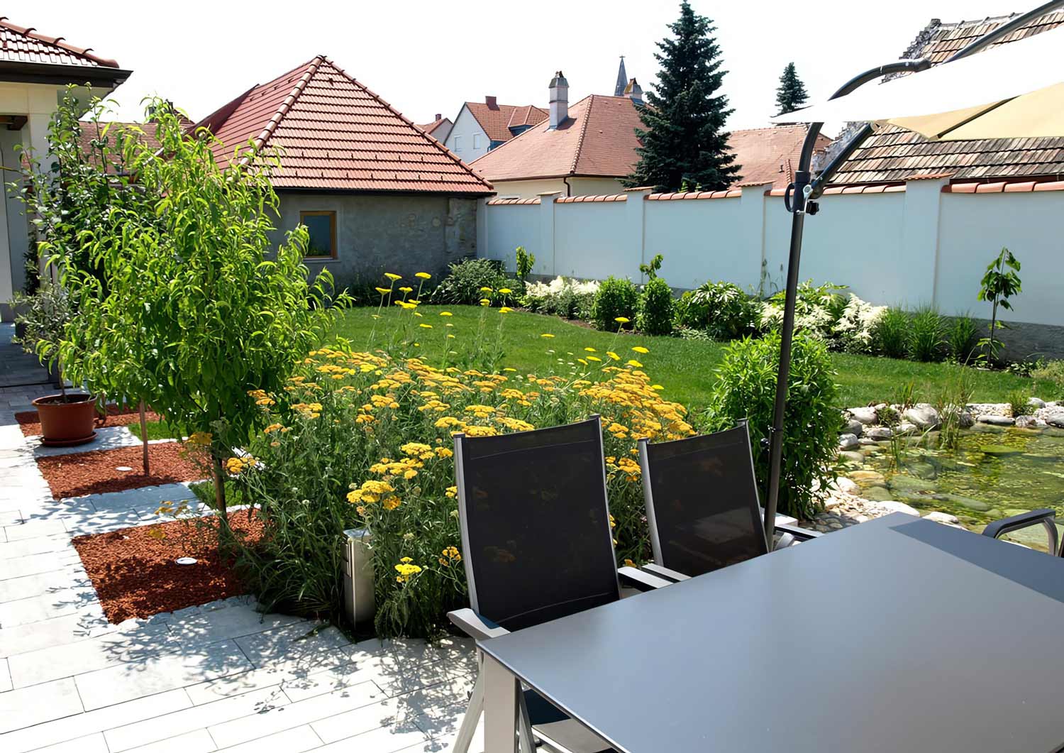 Gartenplanung und Gartengestaltung Burgenland: Kneippbecken