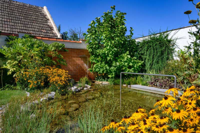 Gartenplanung und Gartengestaltung Burgenland: Kneippbecken