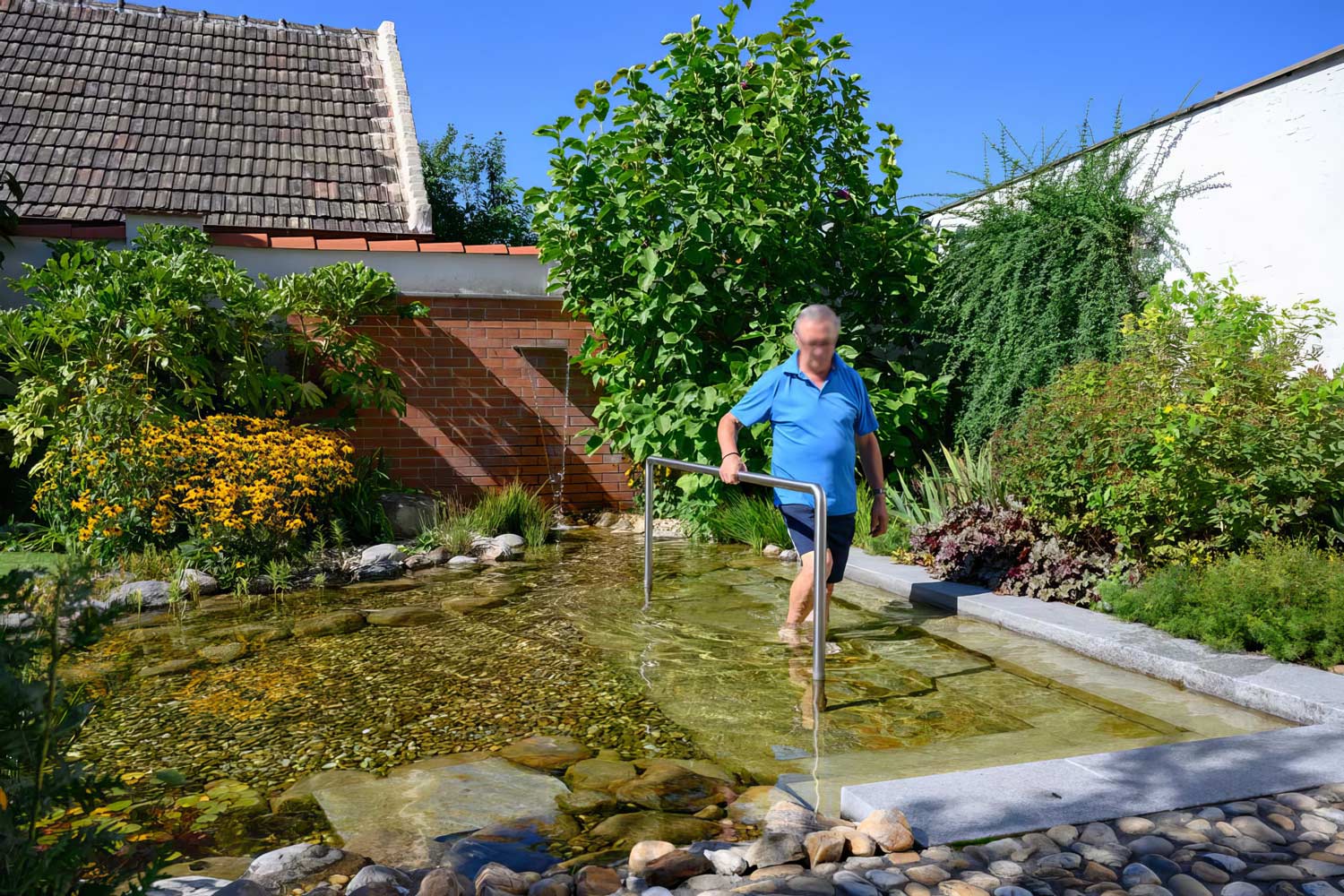 Gartenplanung und Gartengestaltung Burgenland: Kneippbecken